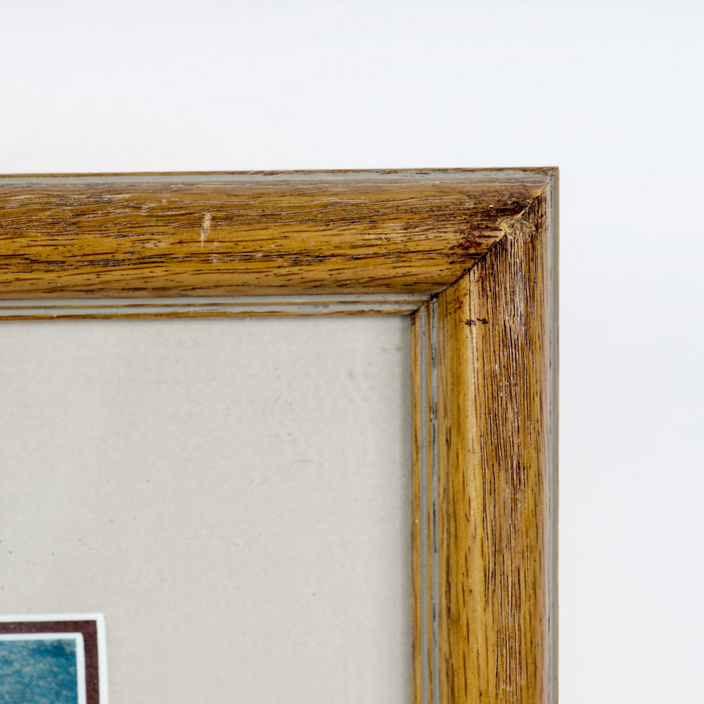 Vicki J. Barton Original Watercolor Painting, "Snow Bound"