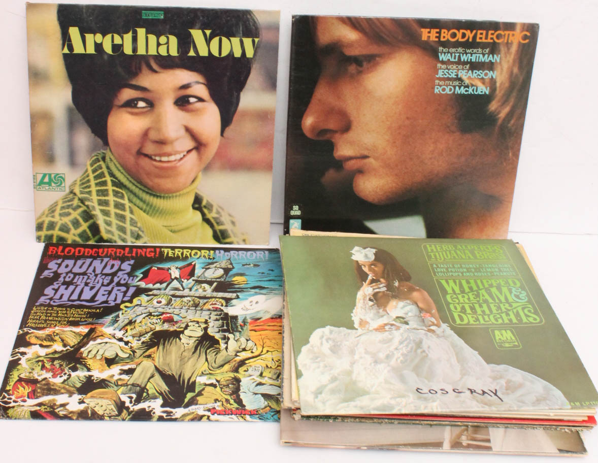 Fifty Jazz, Easy Listening, Soundtrack and Pop Box Sets and LPs