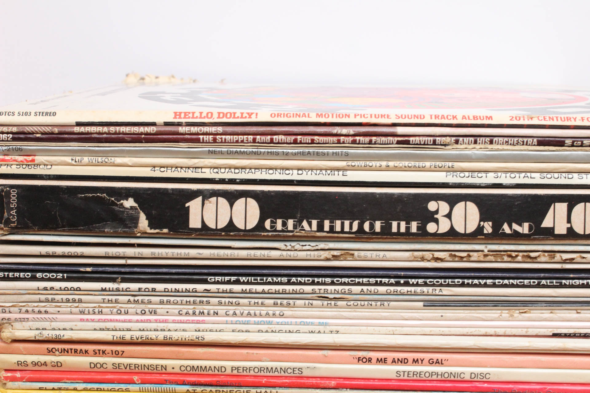 Fifty Jazz, Easy Listening, Soundtrack and Pop Box Sets and LPs