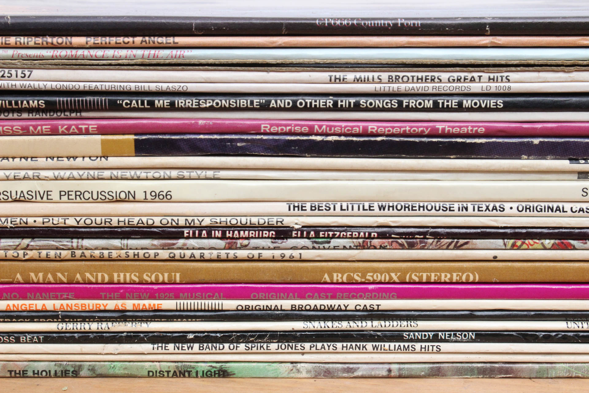 Fifty Jazz, Easy Listening, Soundtrack and Pop Box Sets and LPs