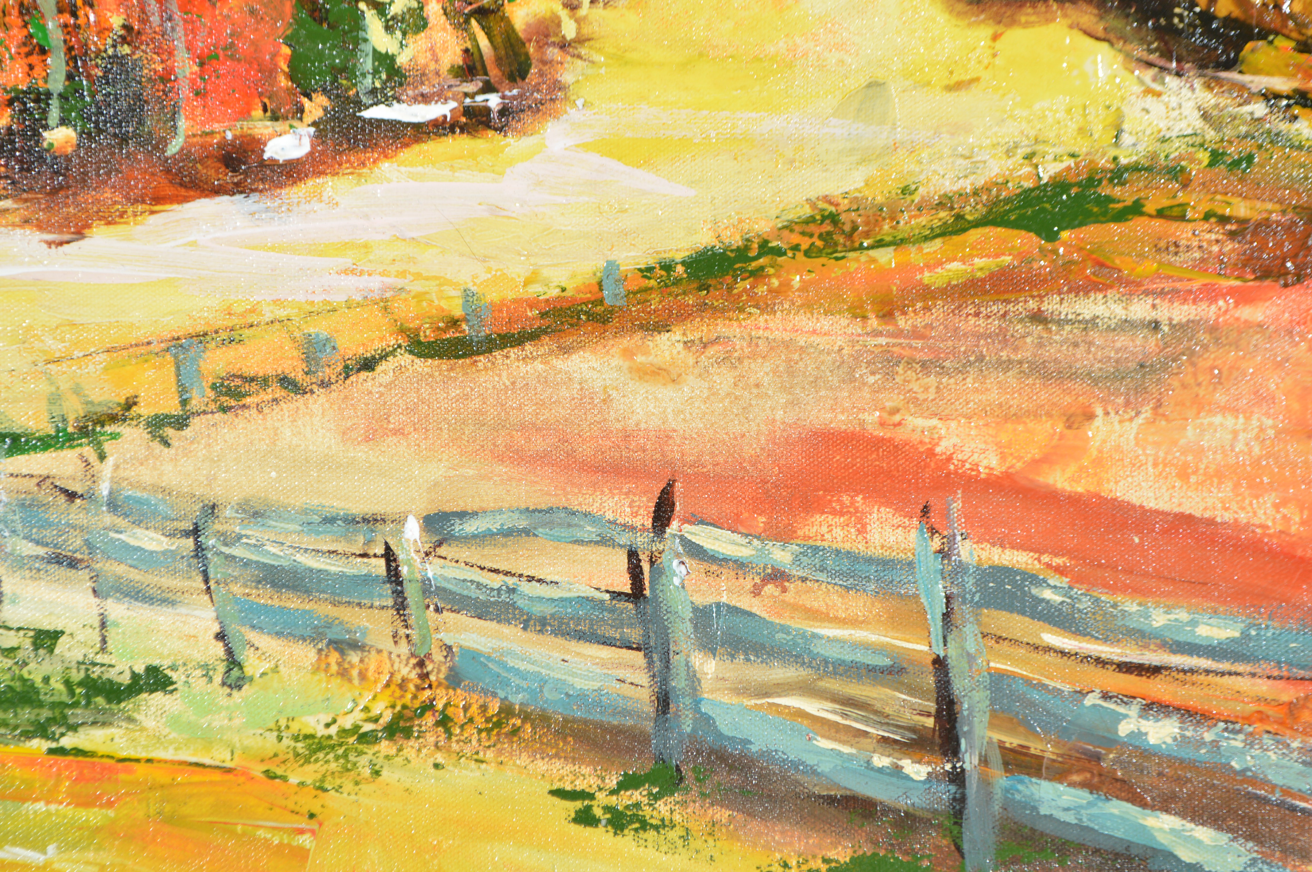 Original Oil on Canvas by Jacqueline Fernandez Jara "Autumn"