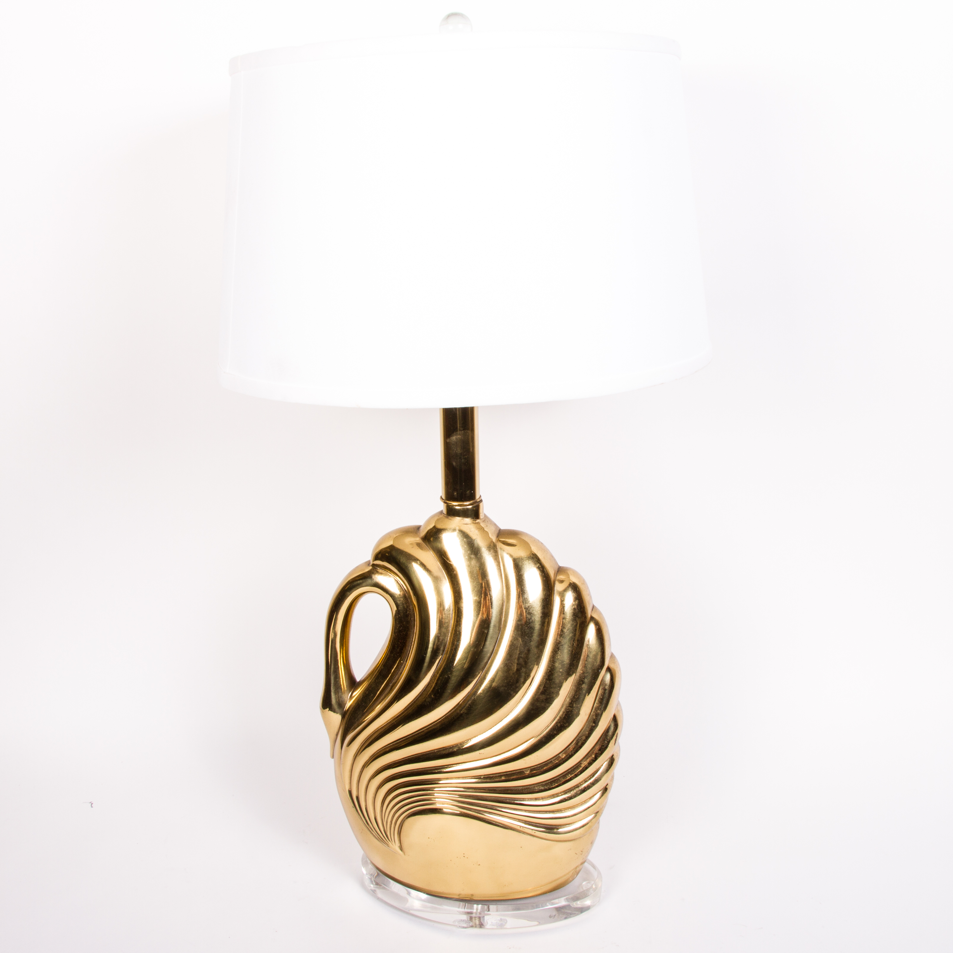 Vintage Swan Lamp