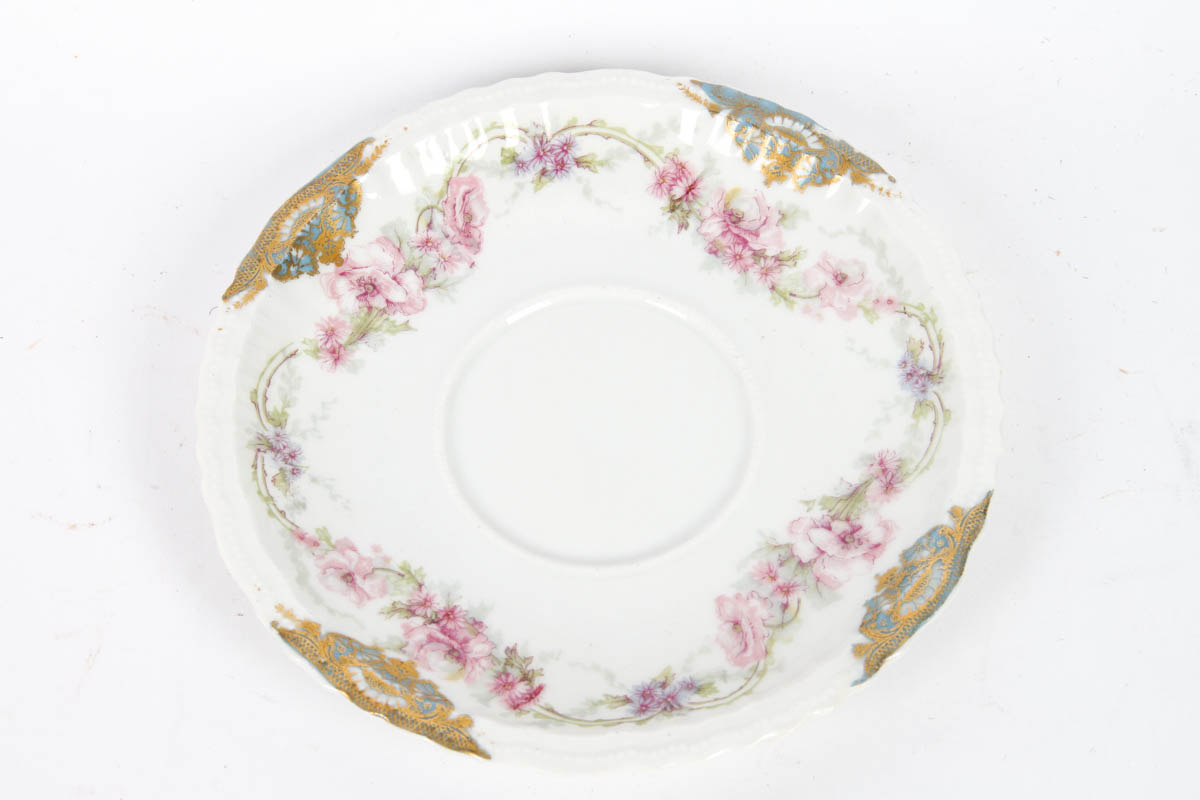 Haviland Limoges Teacup and Saucer Set