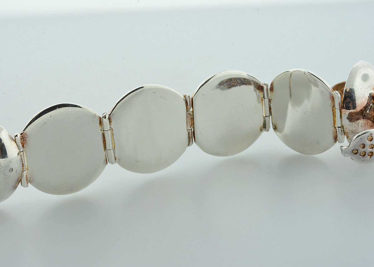 Sterling Silver Collapsible Orb Locket