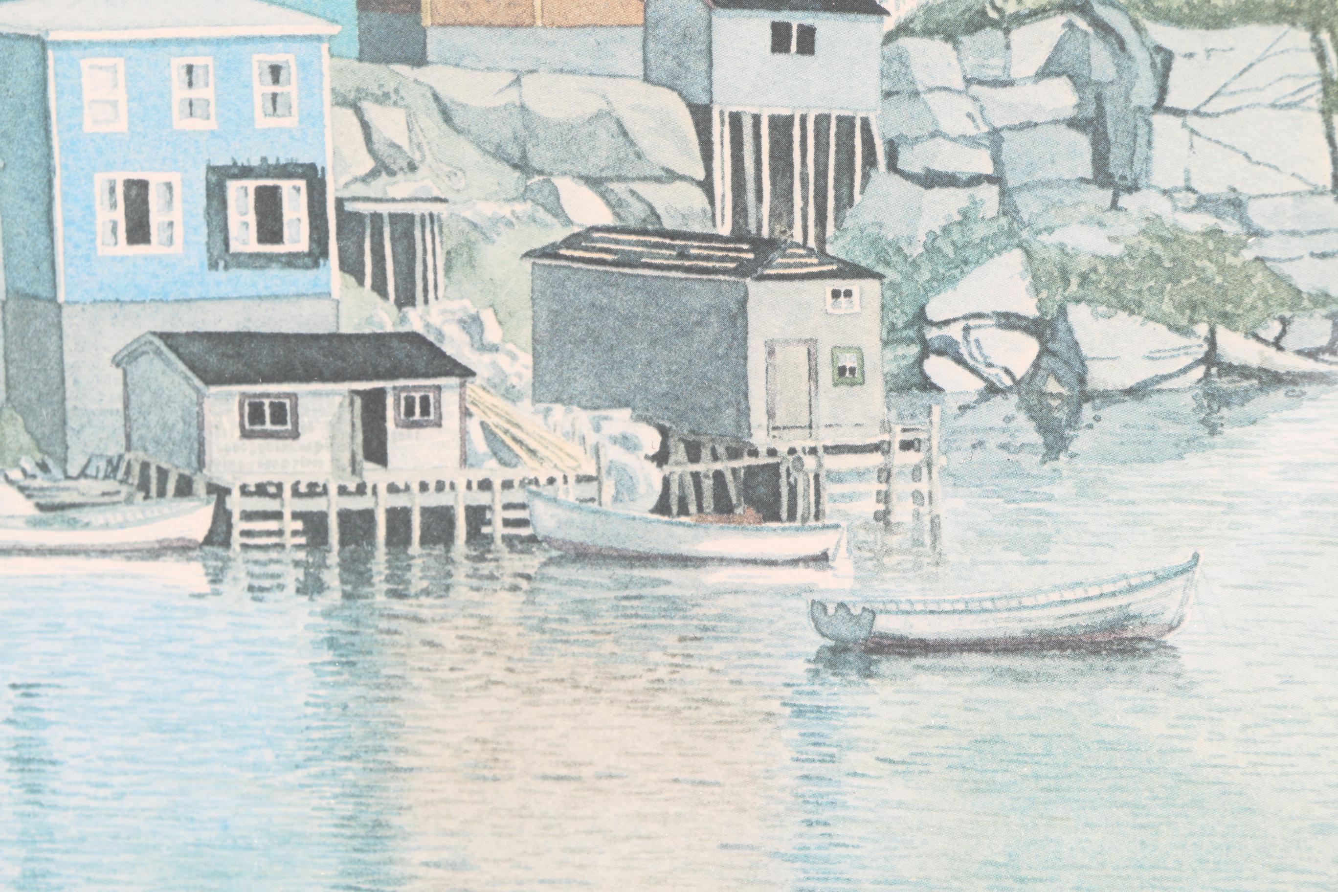 Signed Limited Edition Offset Lithograph After Michael Cleary