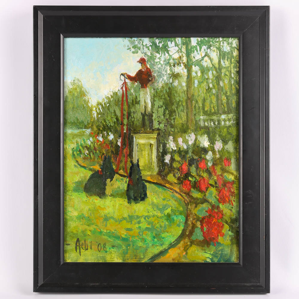 John Aebi Original Acrylic on Canvas