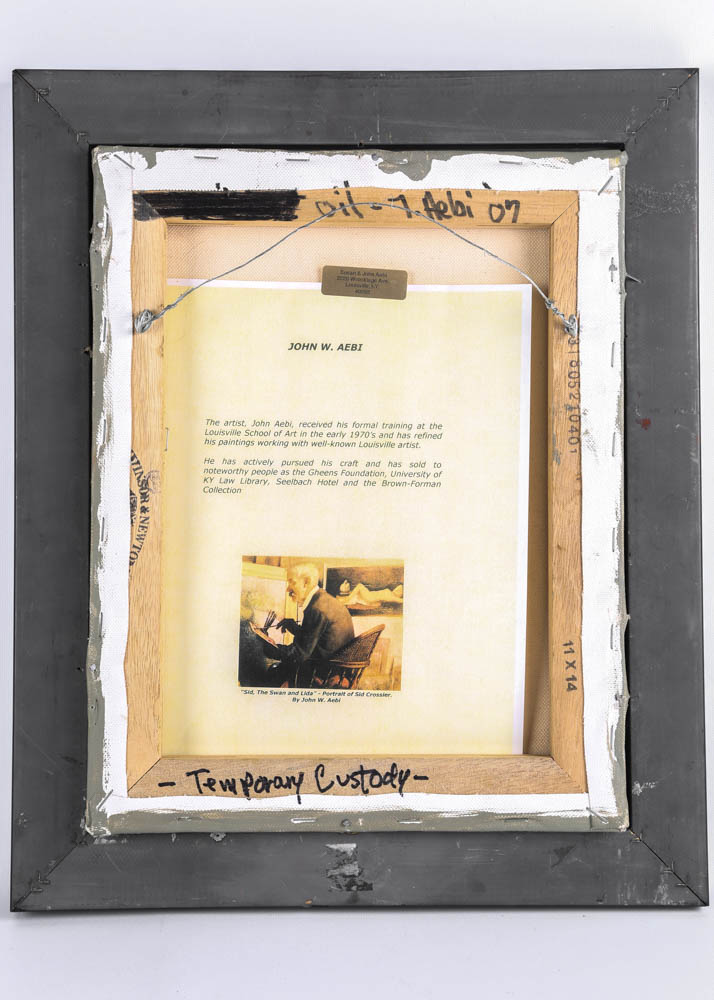 John Aebi Original Acrylic on Canvas