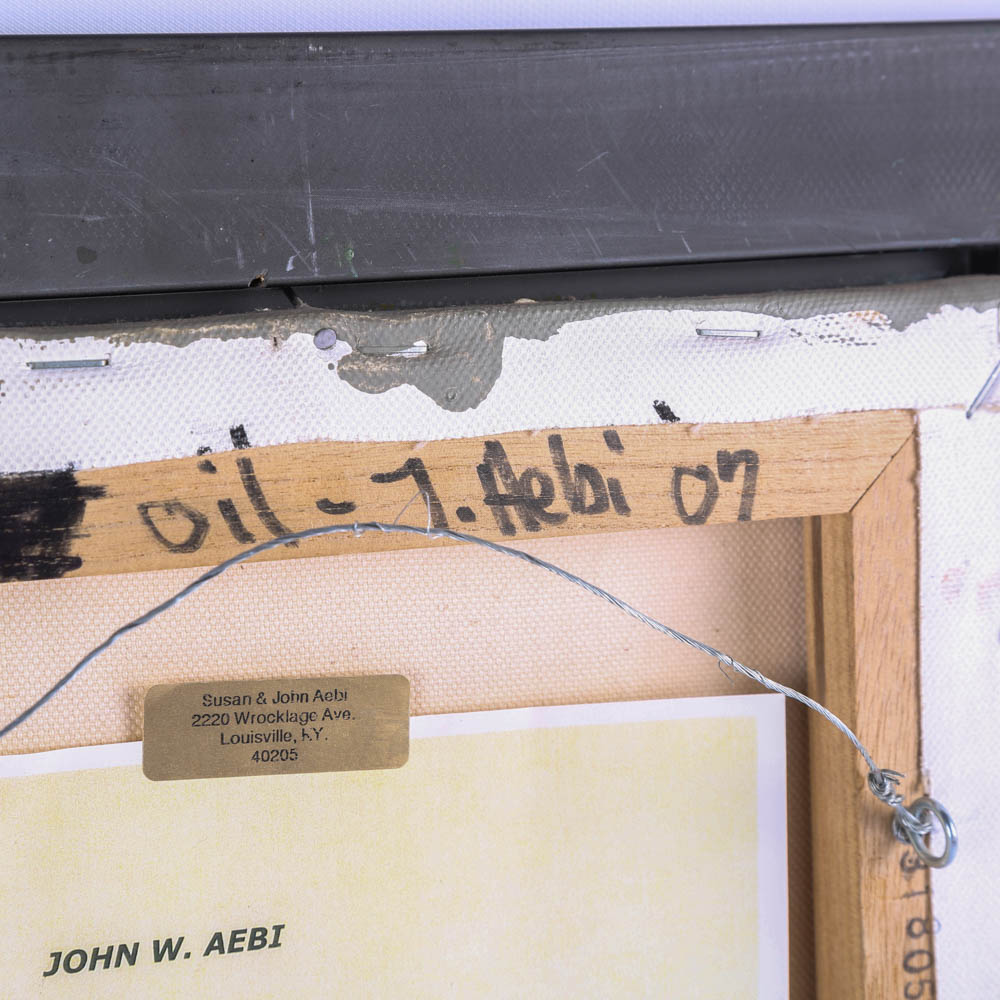 John Aebi Original Acrylic on Canvas