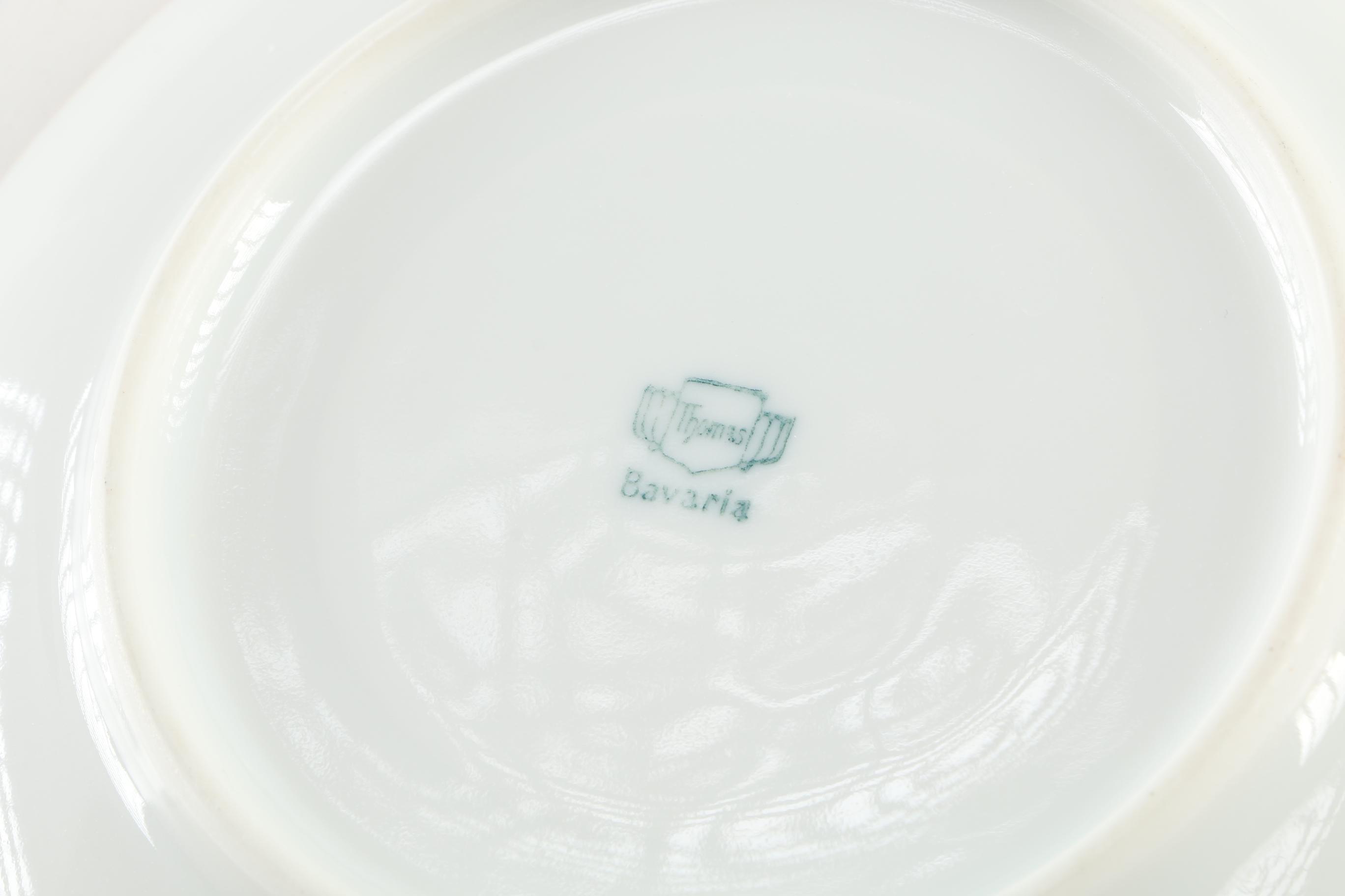 Circa 1905 Théodore Haviland and Thomas Porcelain Set