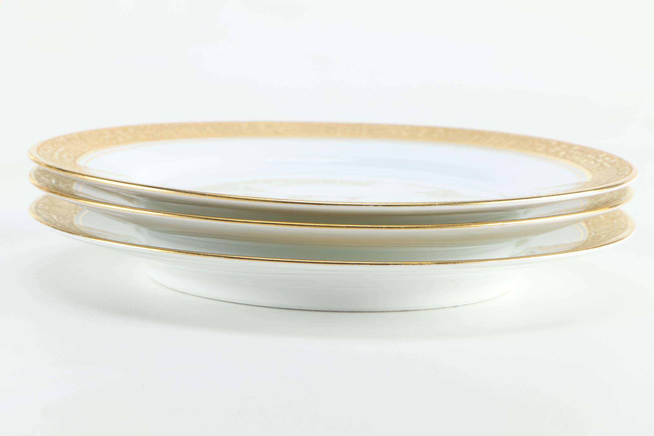 Circa 1905 Théodore Haviland and Thomas Porcelain Set