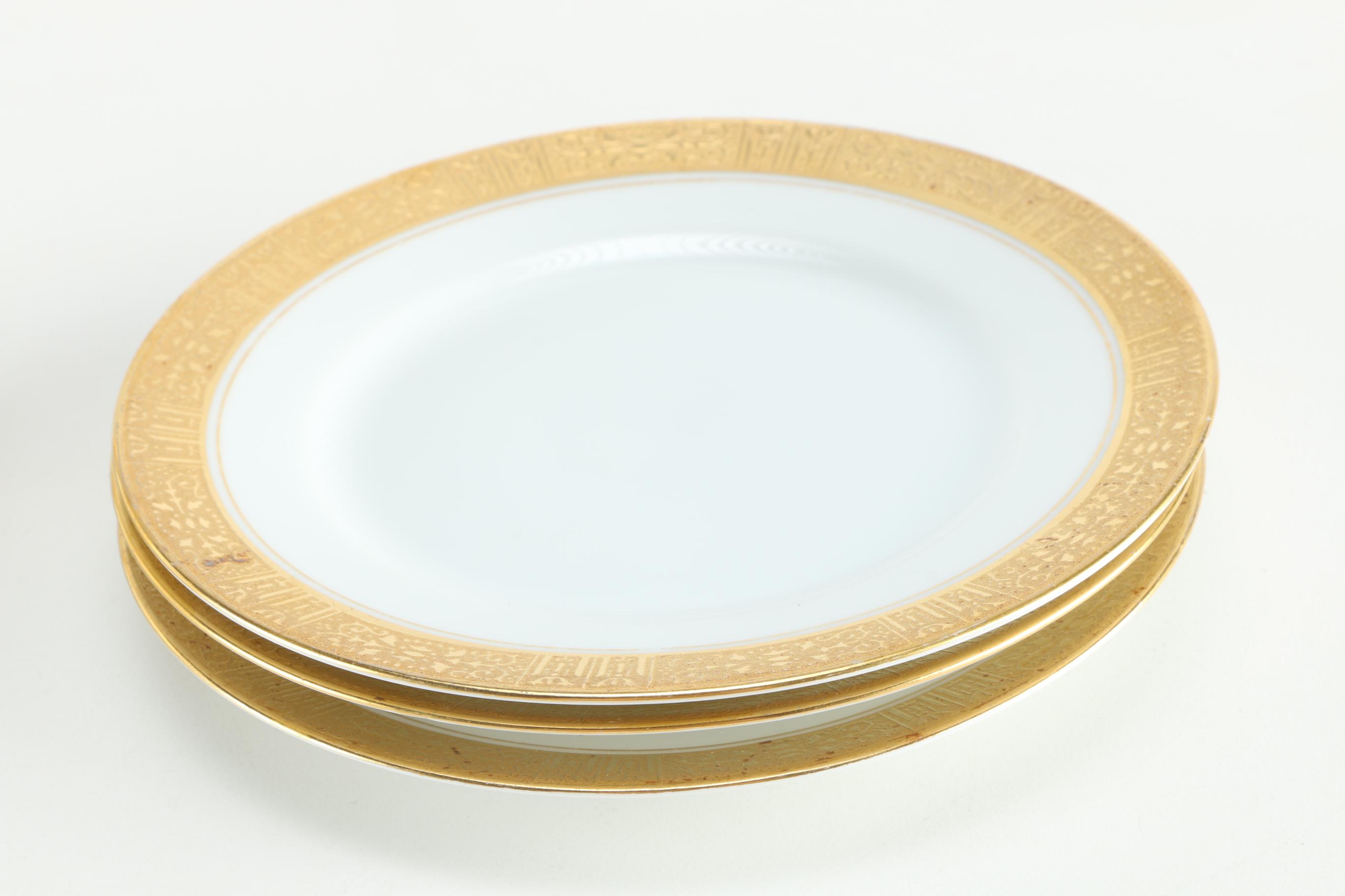 Circa 1905 Théodore Haviland and Thomas Porcelain Set