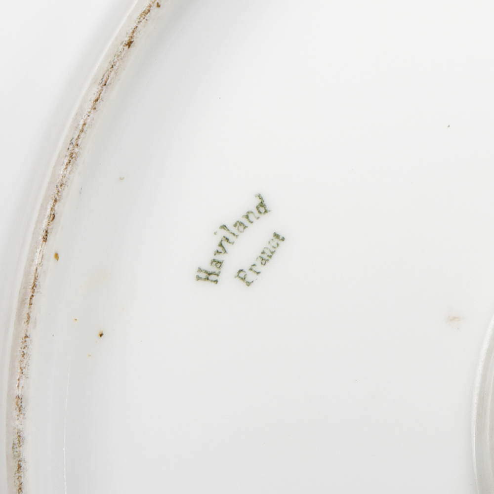 Vintage Haviland Hand Painted Plate