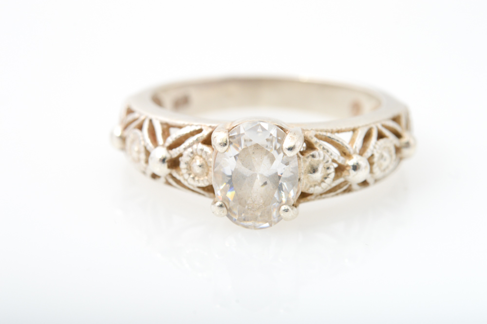 Sterling Silver Citrine Amethyst and Blue Topaz Rings