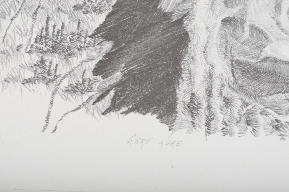 Signed Gary Gore Lithograph "The Wanekia"