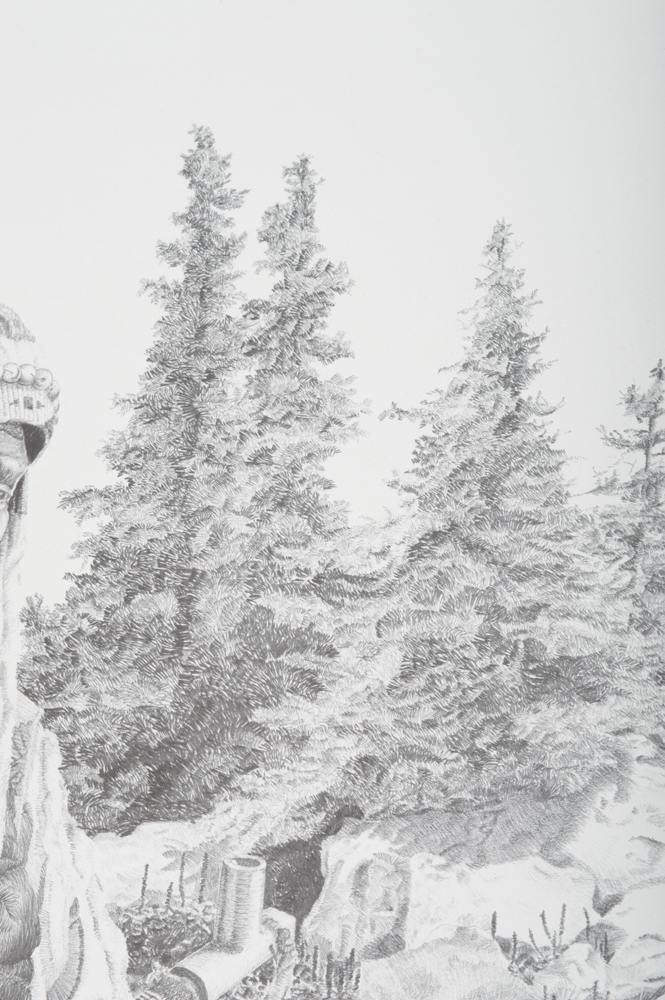 Signed Gary Gore Lithograph "The Wanekia"