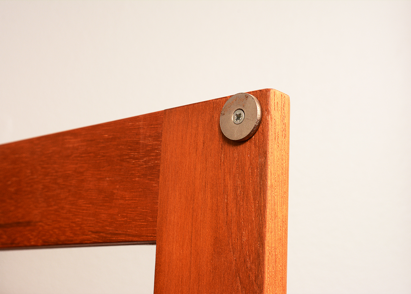 Mid Century Modern Illuminated Corner Cabinet