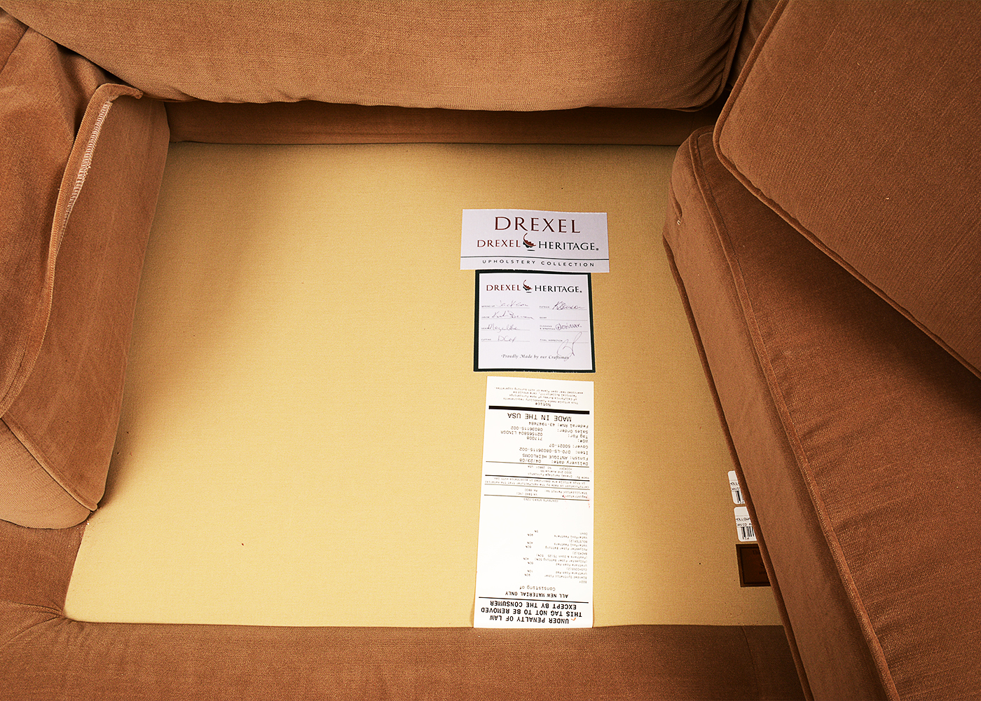 Drexel Heritage Loveseat from Walter E. Smithe Furniture and Design