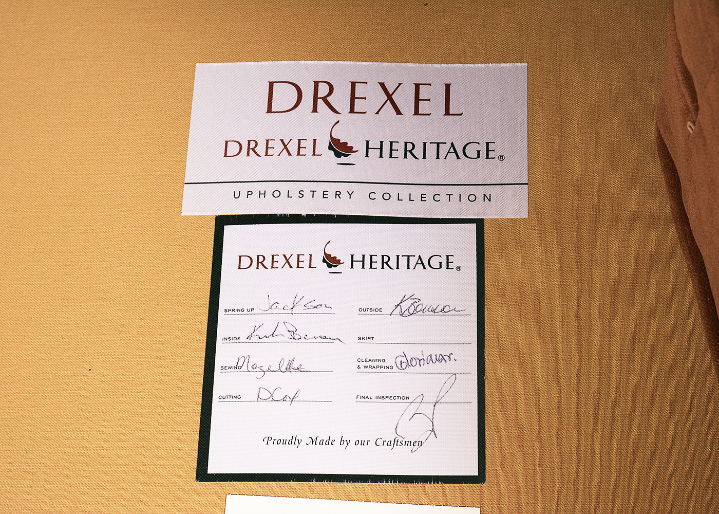Drexel Heritage Loveseat from Walter E. Smithe Furniture and Design