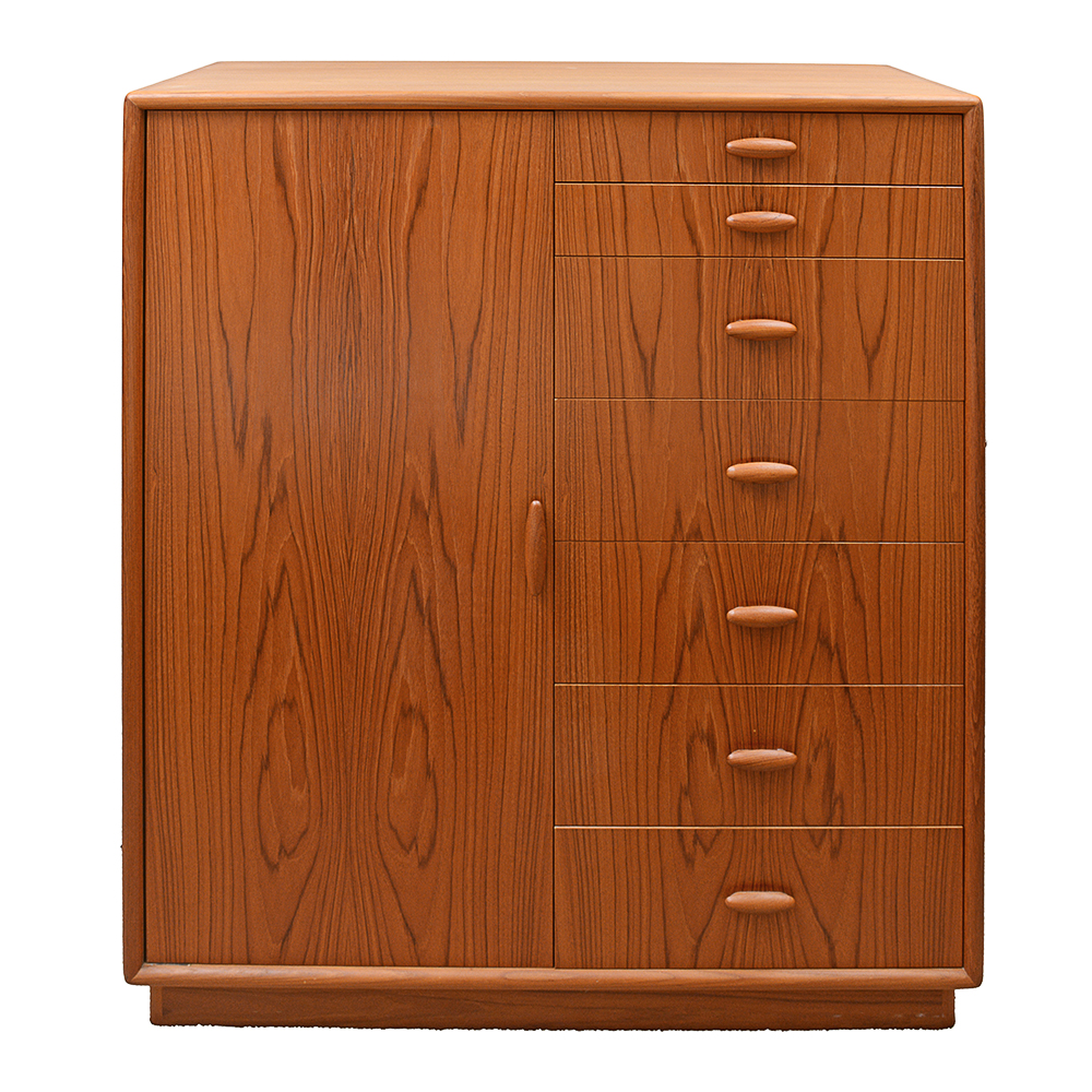 Dyrlund Danish Modern Teak Armoire