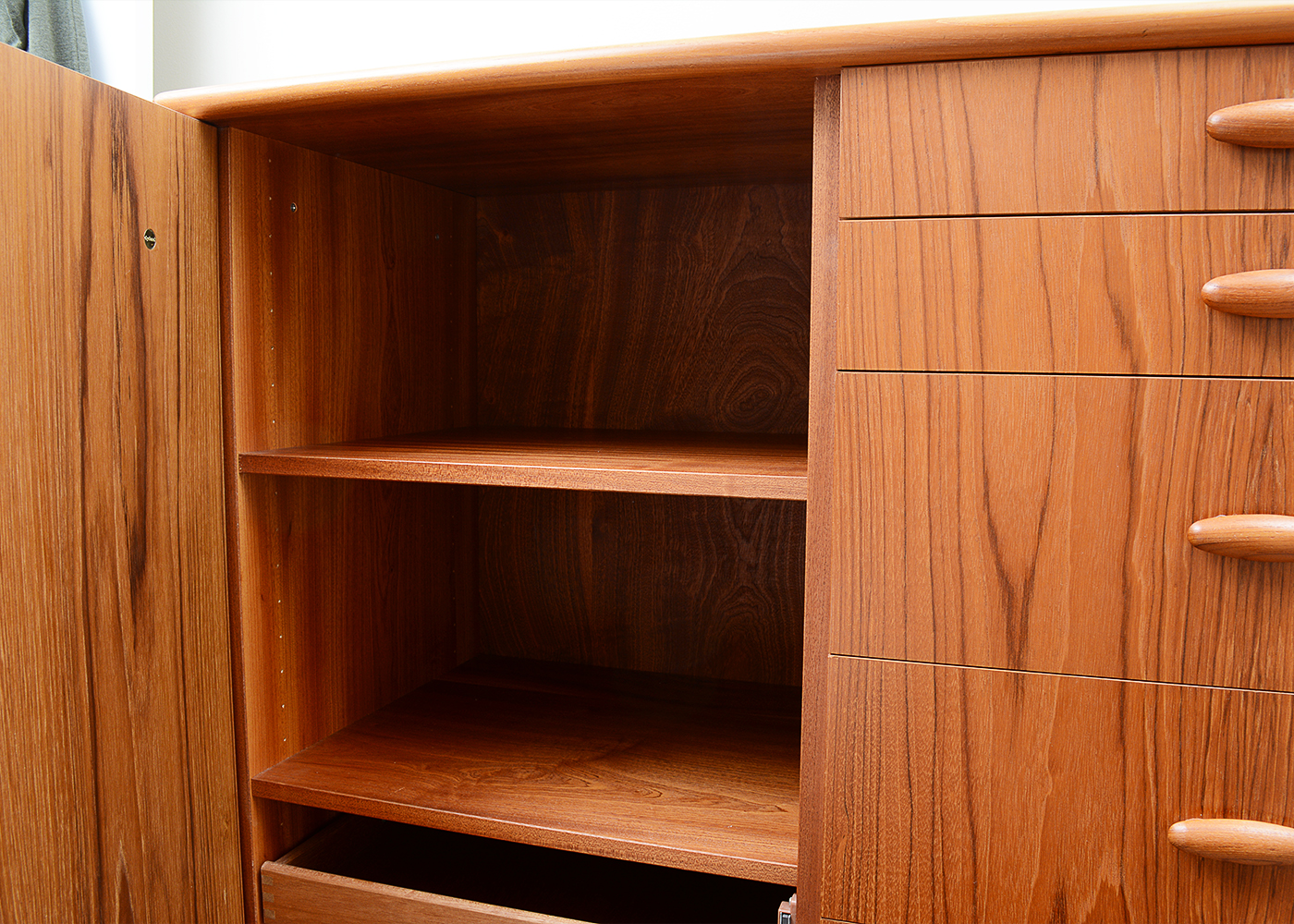 Dyrlund Danish Modern Teak Armoire