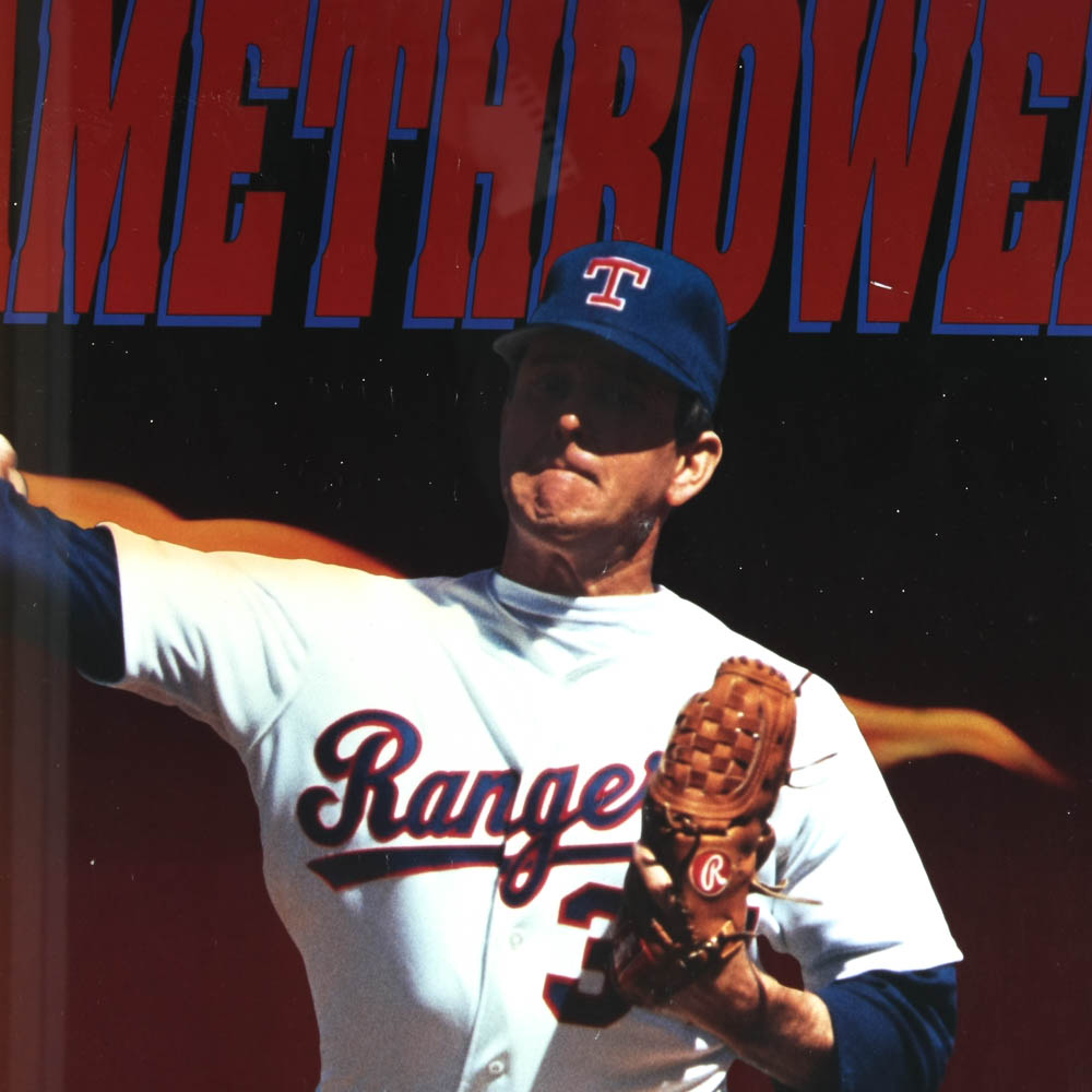 Framed Nolan Ryan Poster