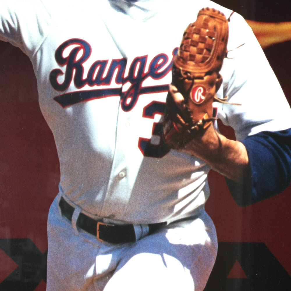 Framed Nolan Ryan Poster