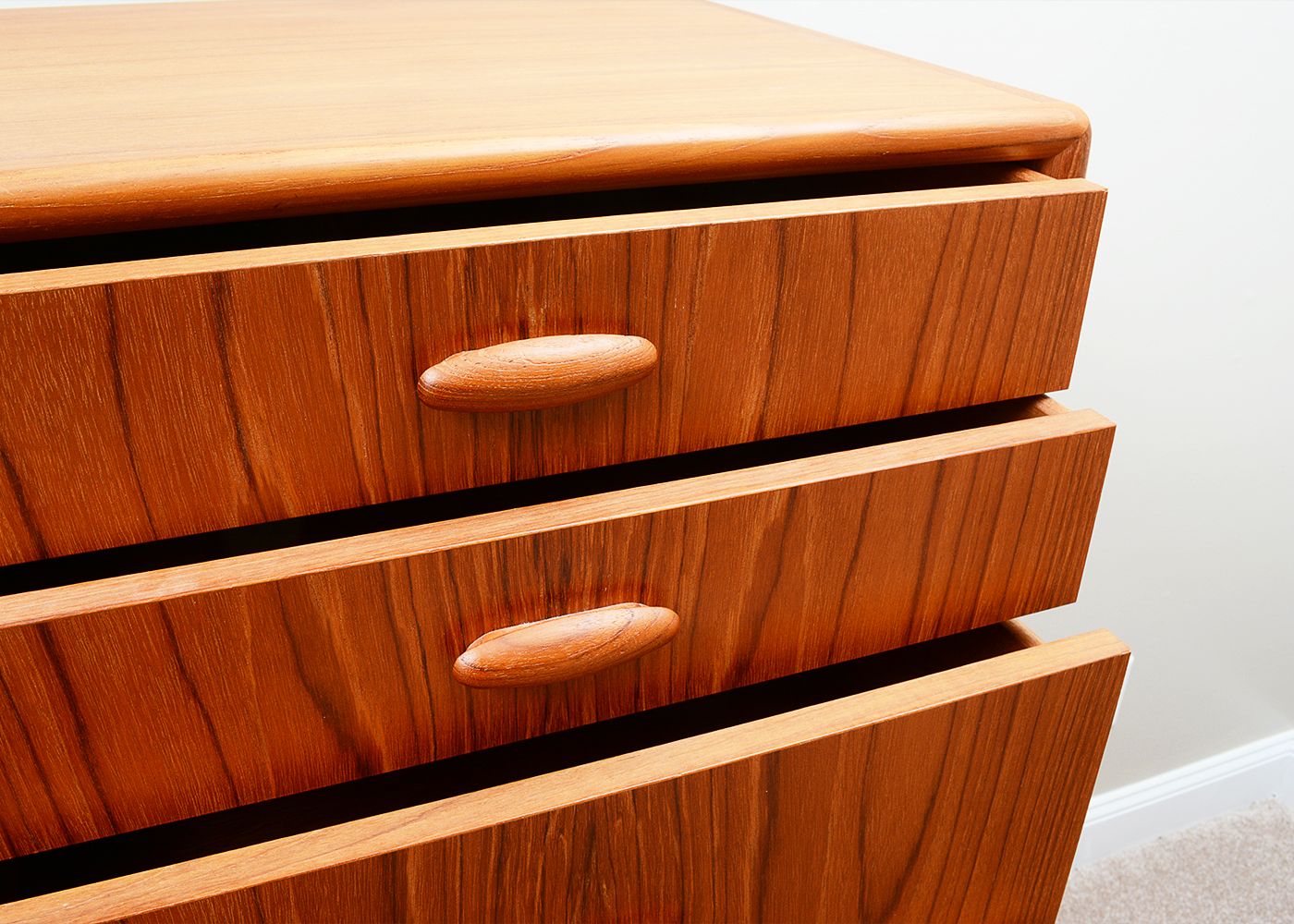 Dyrlund Danish Modern Teak Armoire