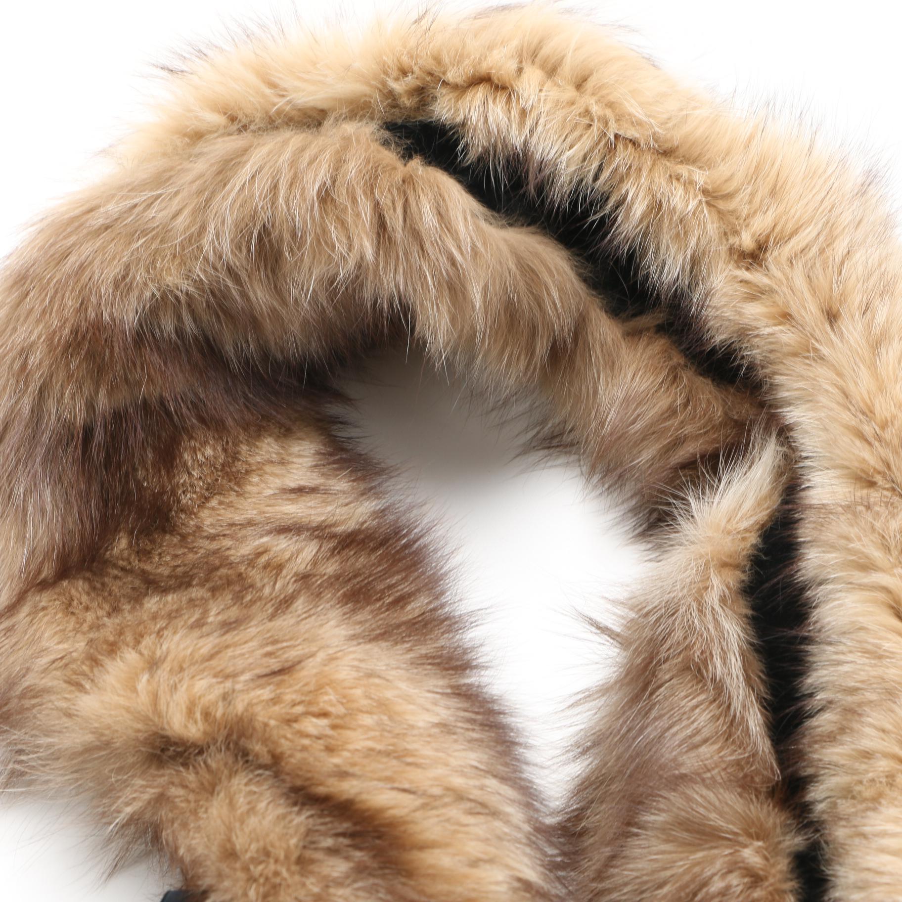Fox Fur Shoulder Wrap