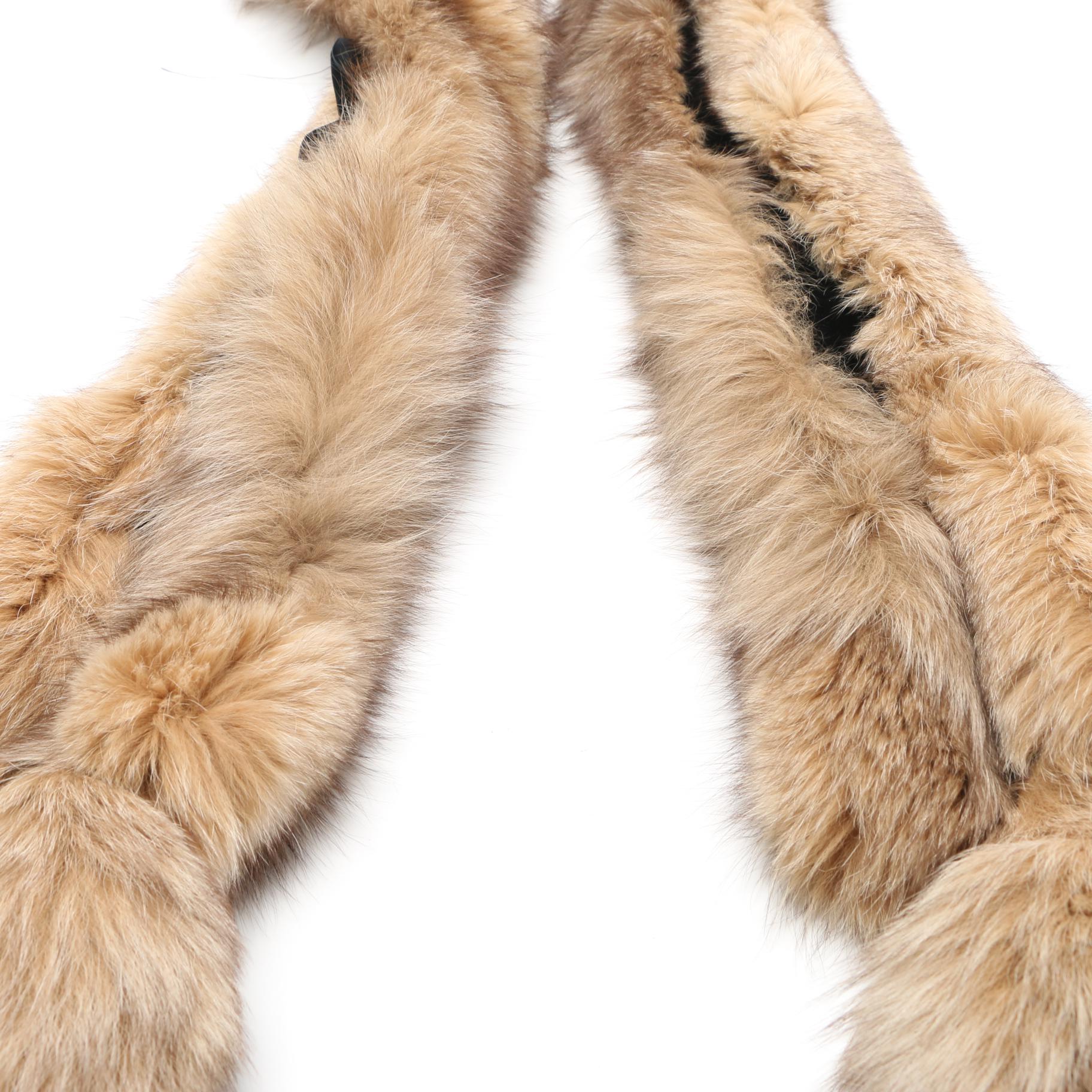 Fox Fur Shoulder Wrap