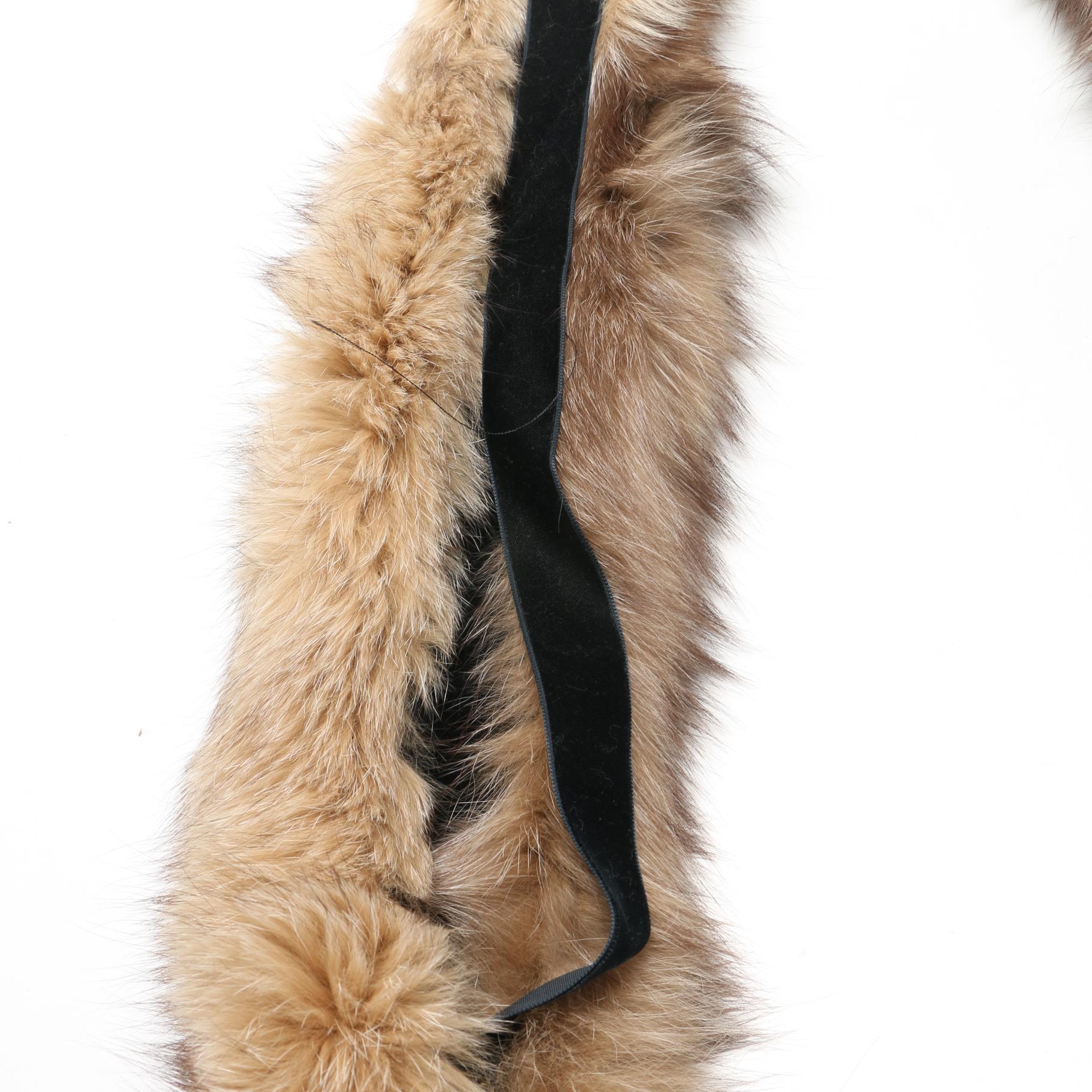 Fox Fur Shoulder Wrap