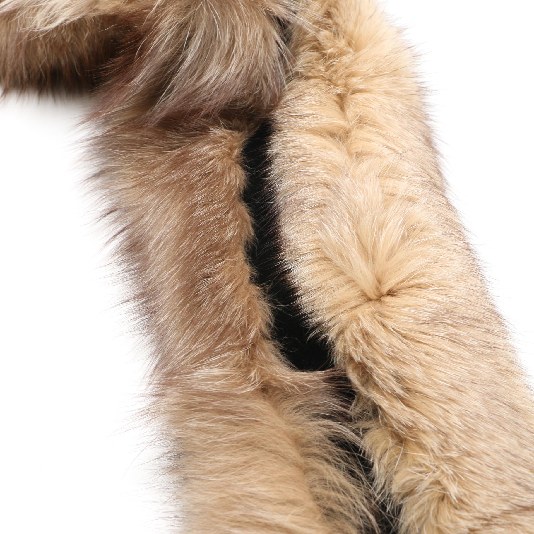 Fox Fur Shoulder Wrap
