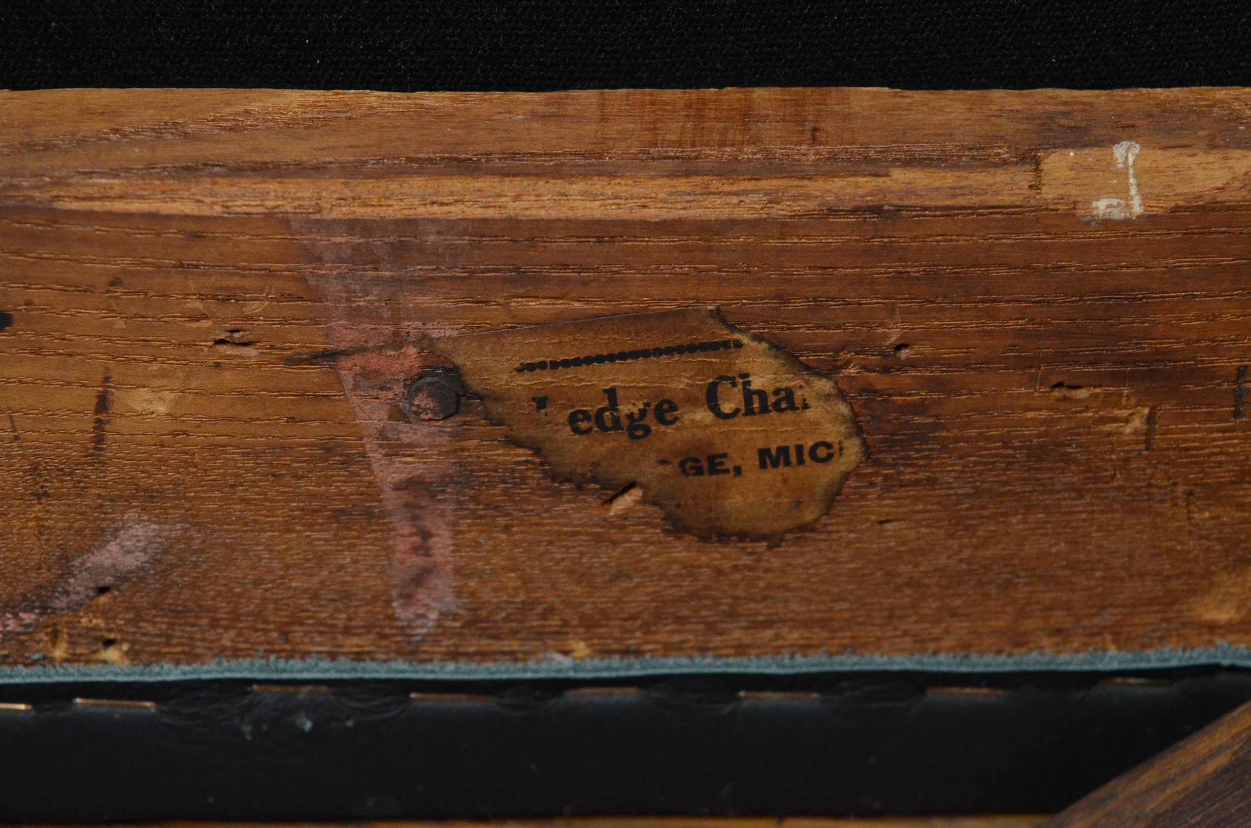 Early 20th Century Mission Oak Armchair