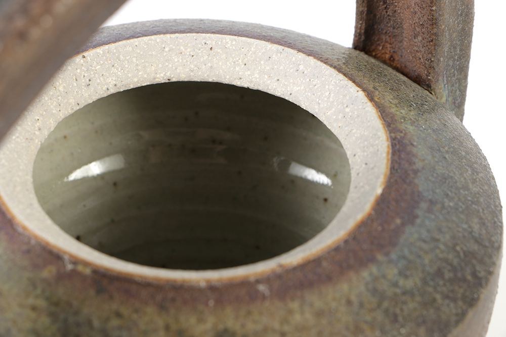 Karen Karnes Lidded Stoneware Teapot