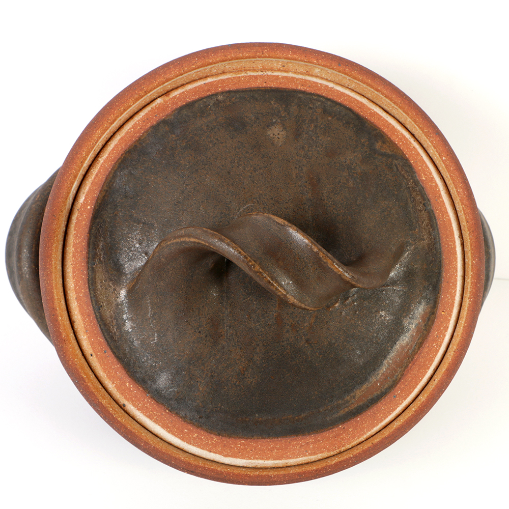 Karen Karnes Hand Thrown Stoneware Lidded Casserole