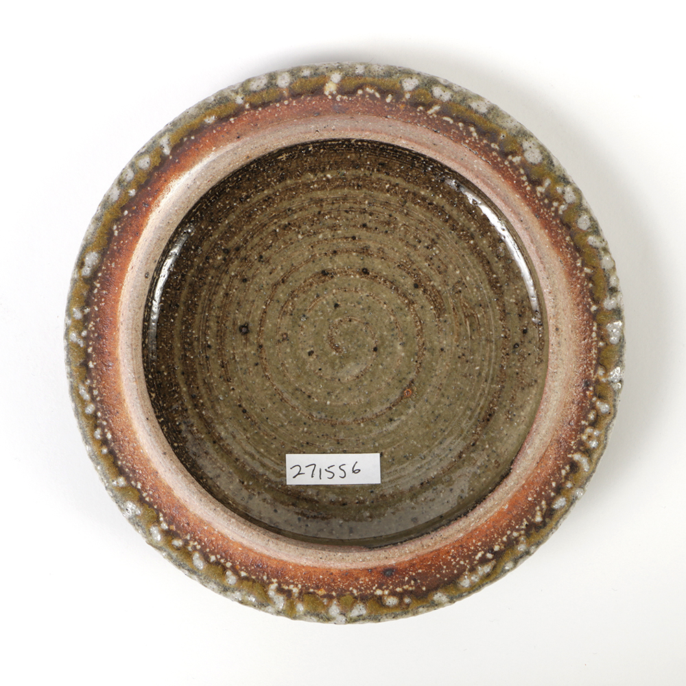 Karen Karnes Salt-Glazed Stoneware Lidded Vessel