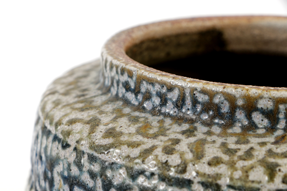 Karen Karnes Salt-Glazed Stoneware Lidded Vessel