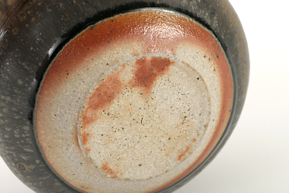 Karen Karnes Salt-Glazed Stoneware Lidded Vessel