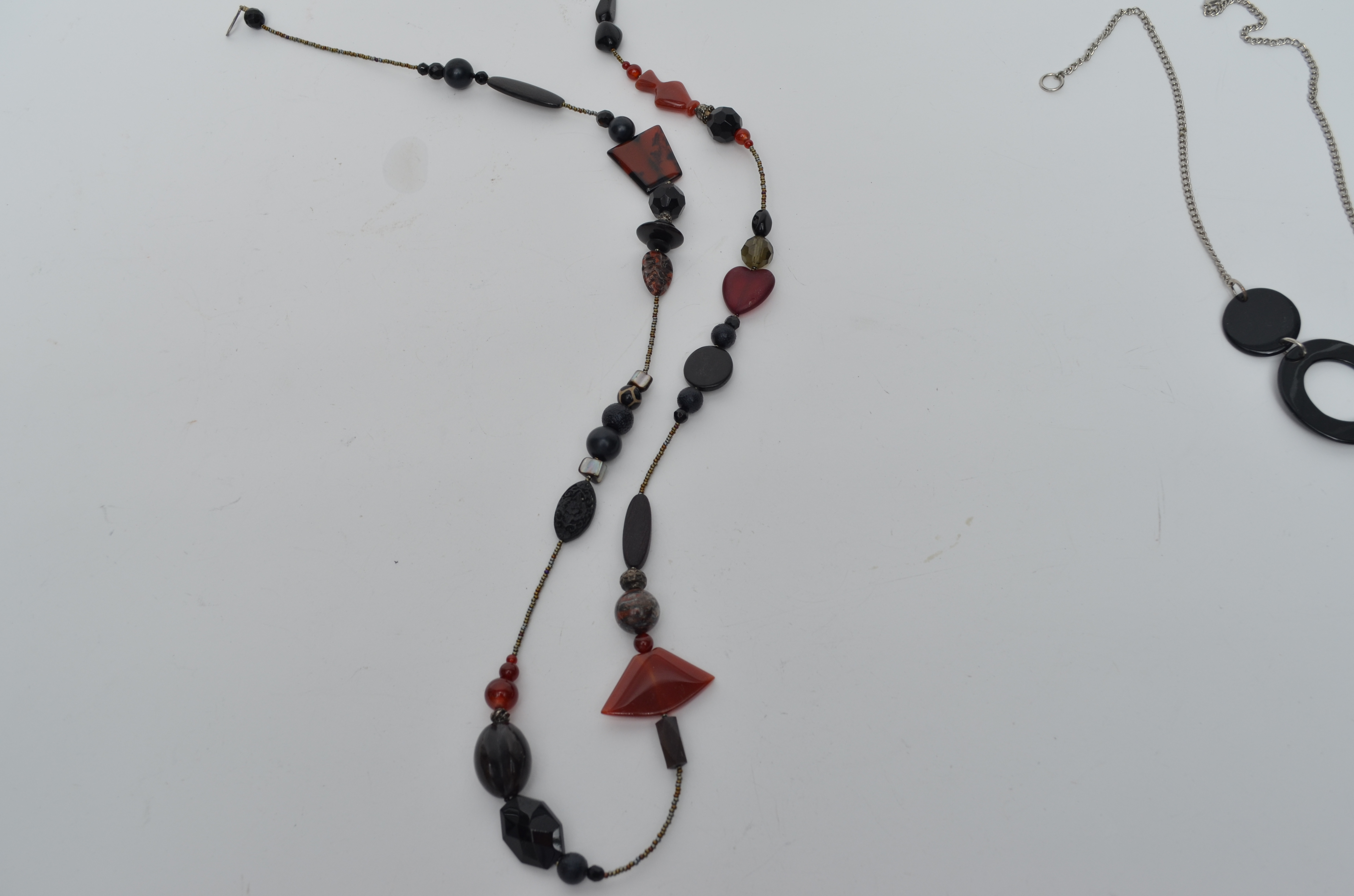 Three Vintage Costume Necklaces