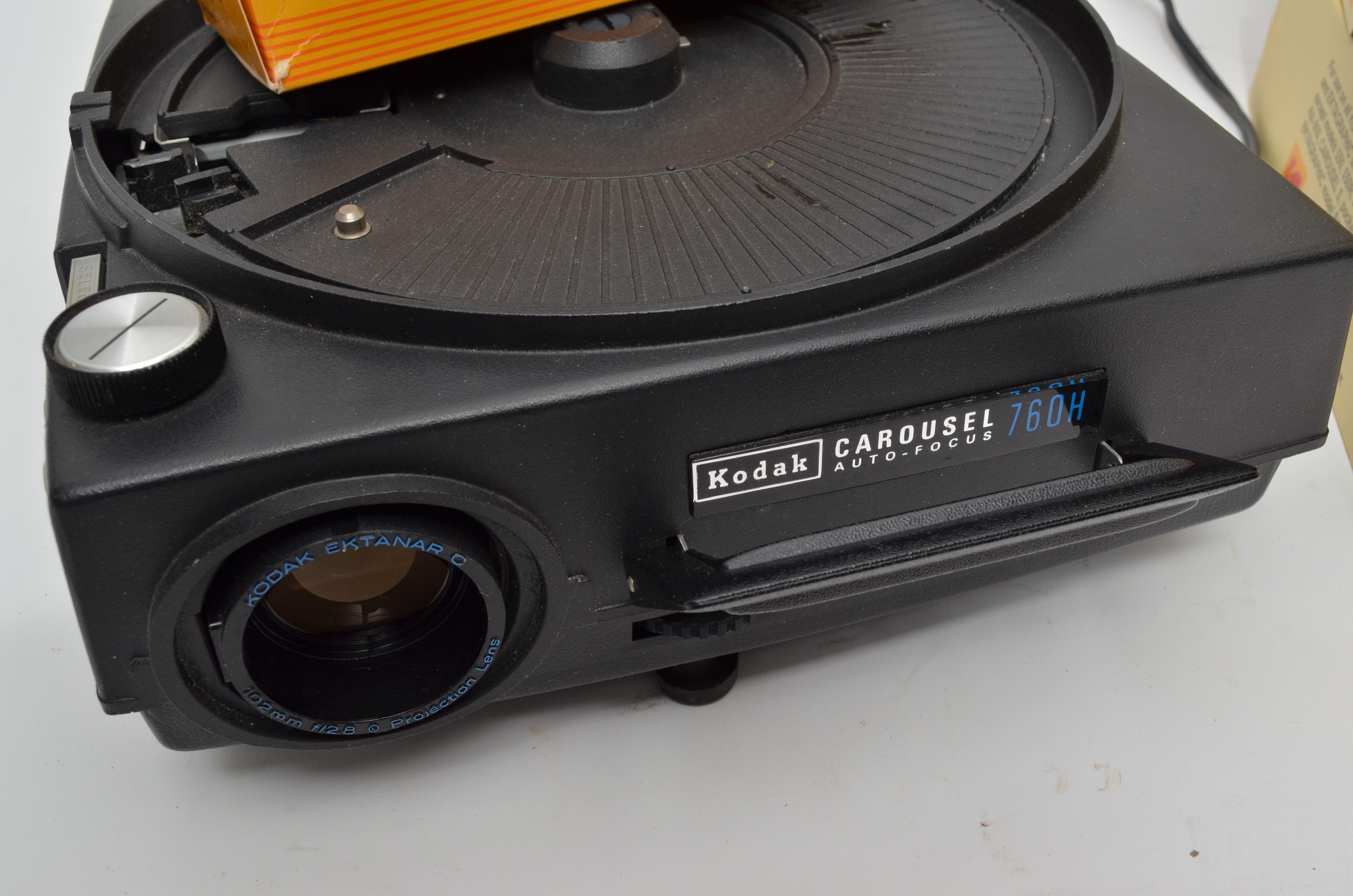 Vintage Kodak Slide Projector with Extra Carousel Trays