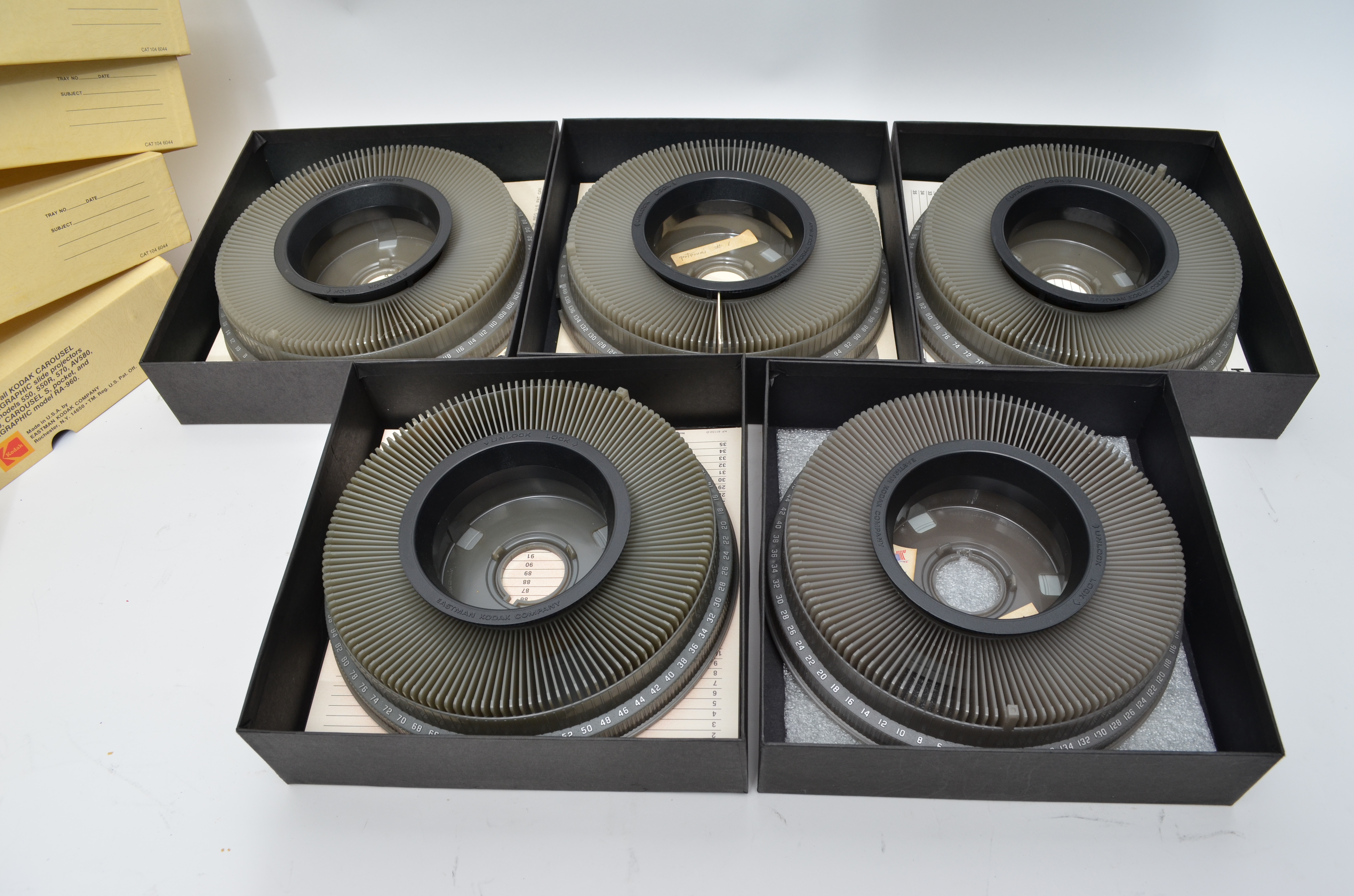 Vintage Kodak Slide Projector with Extra Carousel Trays