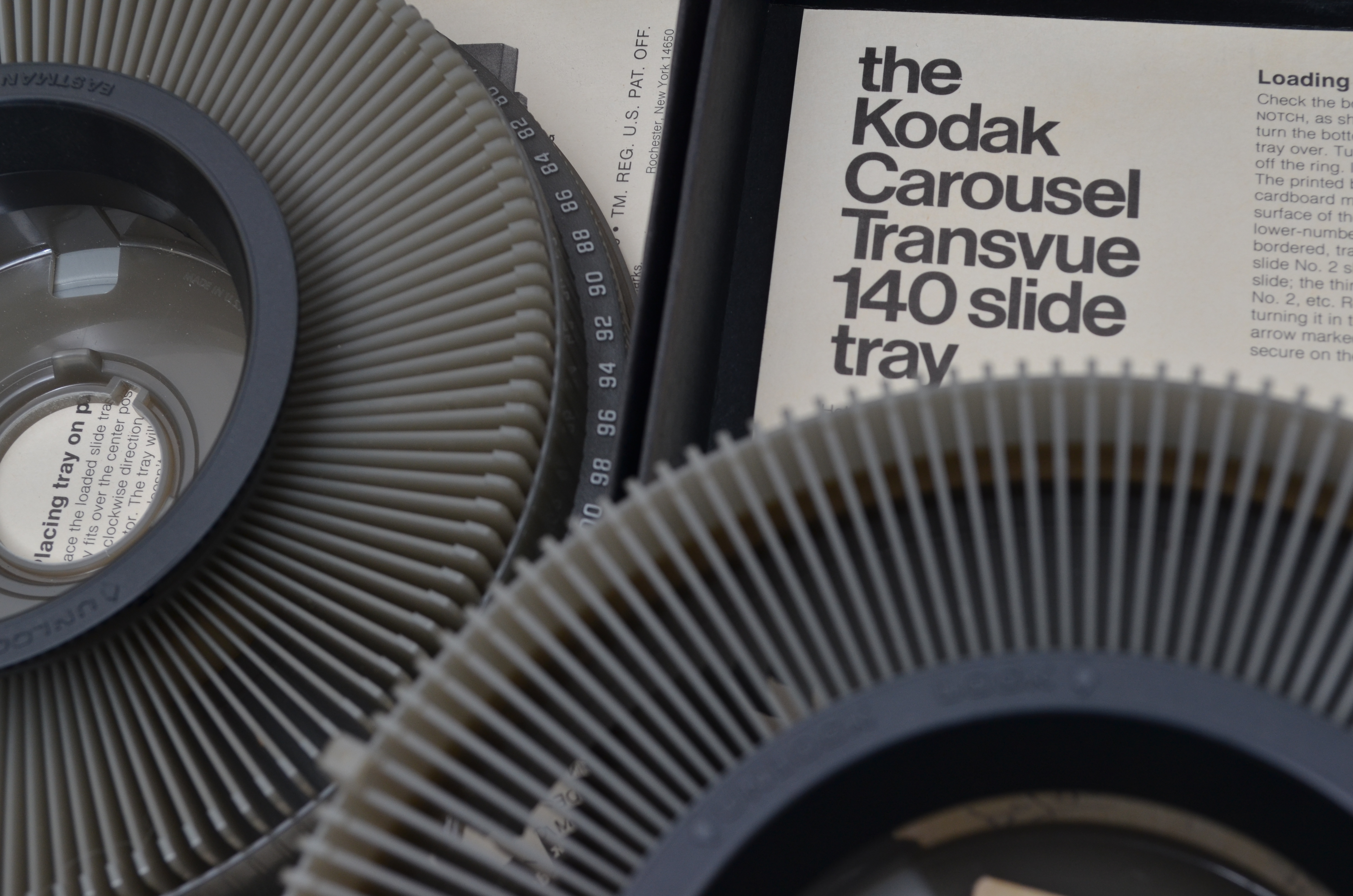 Vintage Kodak Slide Projector with Extra Carousel Trays