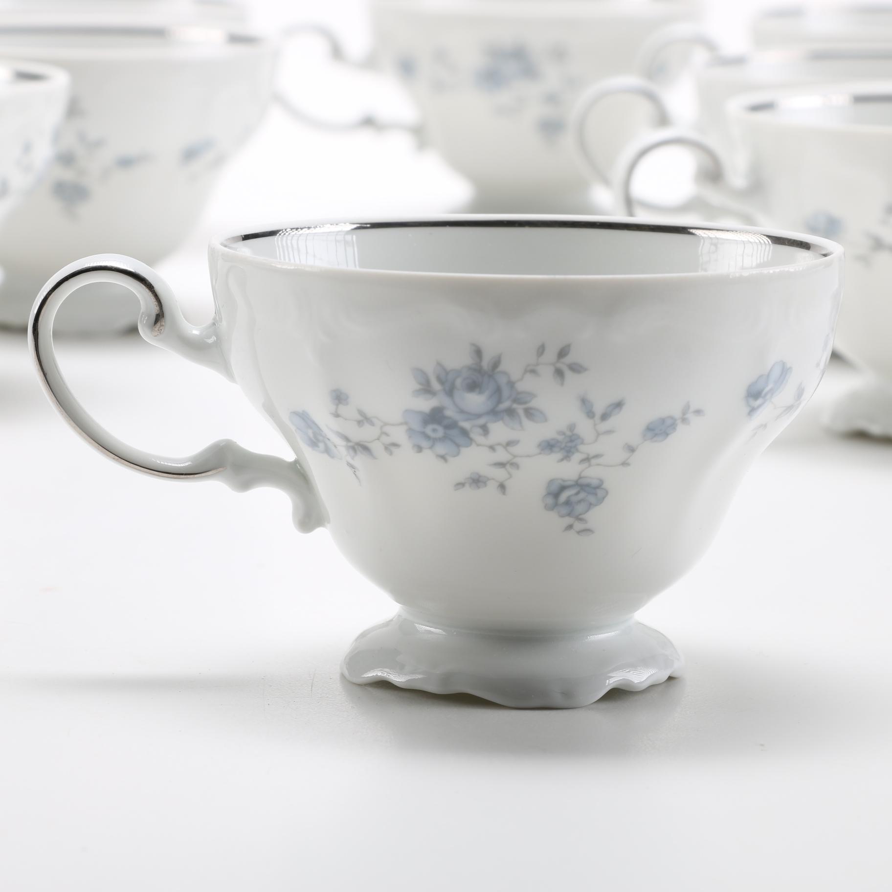 German Johann Haviland Porcelain Teacups