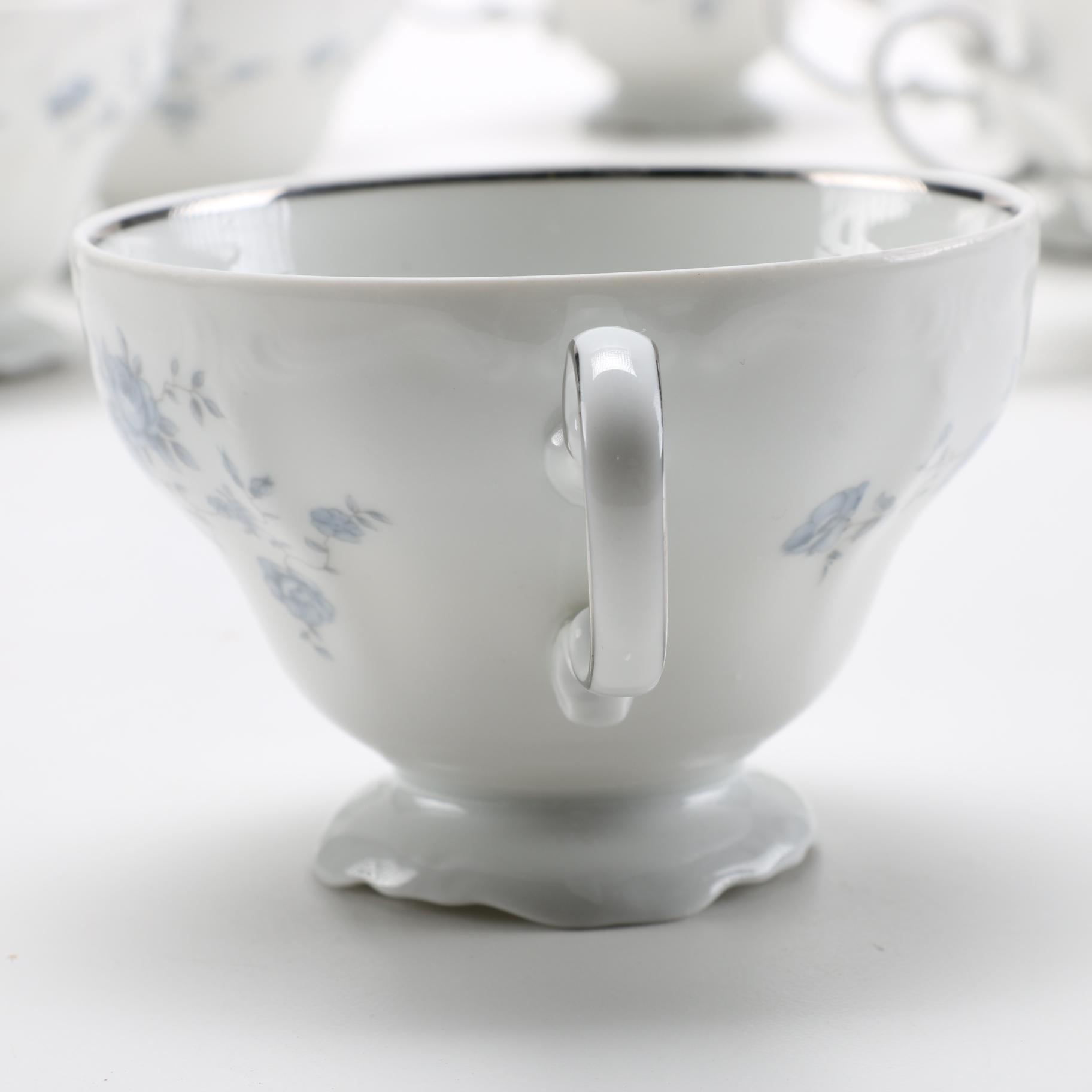 German Johann Haviland Porcelain Teacups