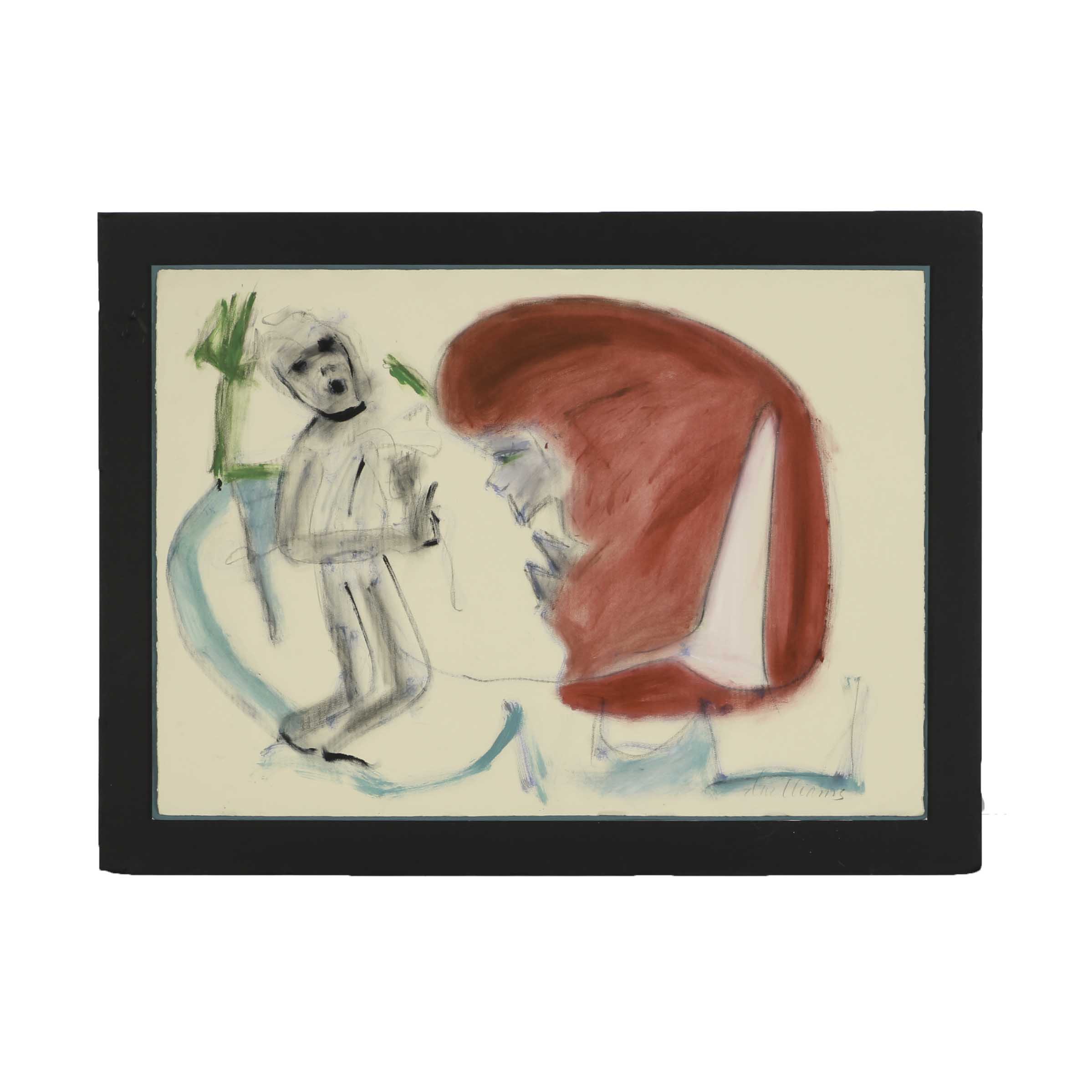 Doug Williams Original Pastel Drawing