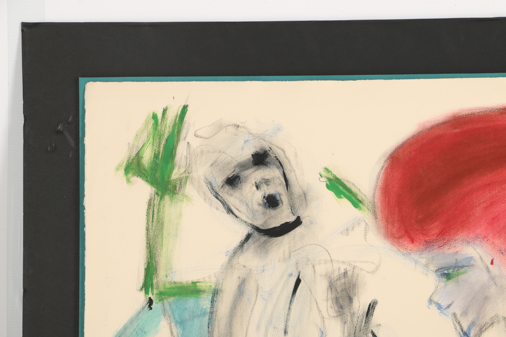 Doug Williams Original Pastel Drawing