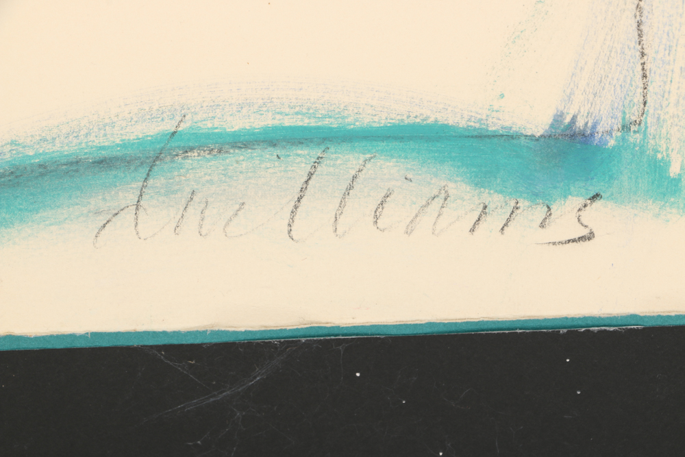 Doug Williams Original Pastel Drawing