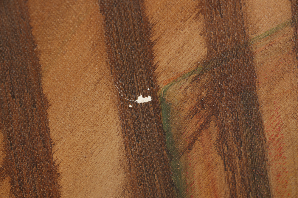 Acrylic On Canvas Abstract Attributed to C. Douglas Williams