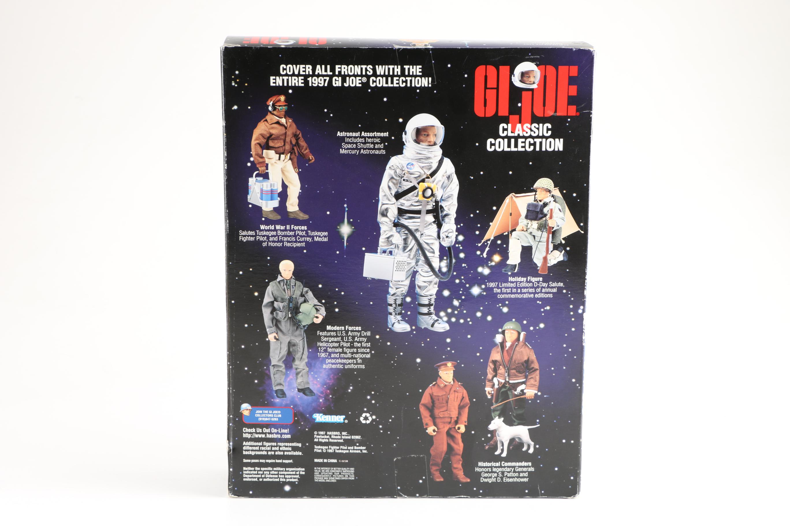 GI Joe Classic Collection Commemorative Bob Hope and Robert L. Crippen Figures