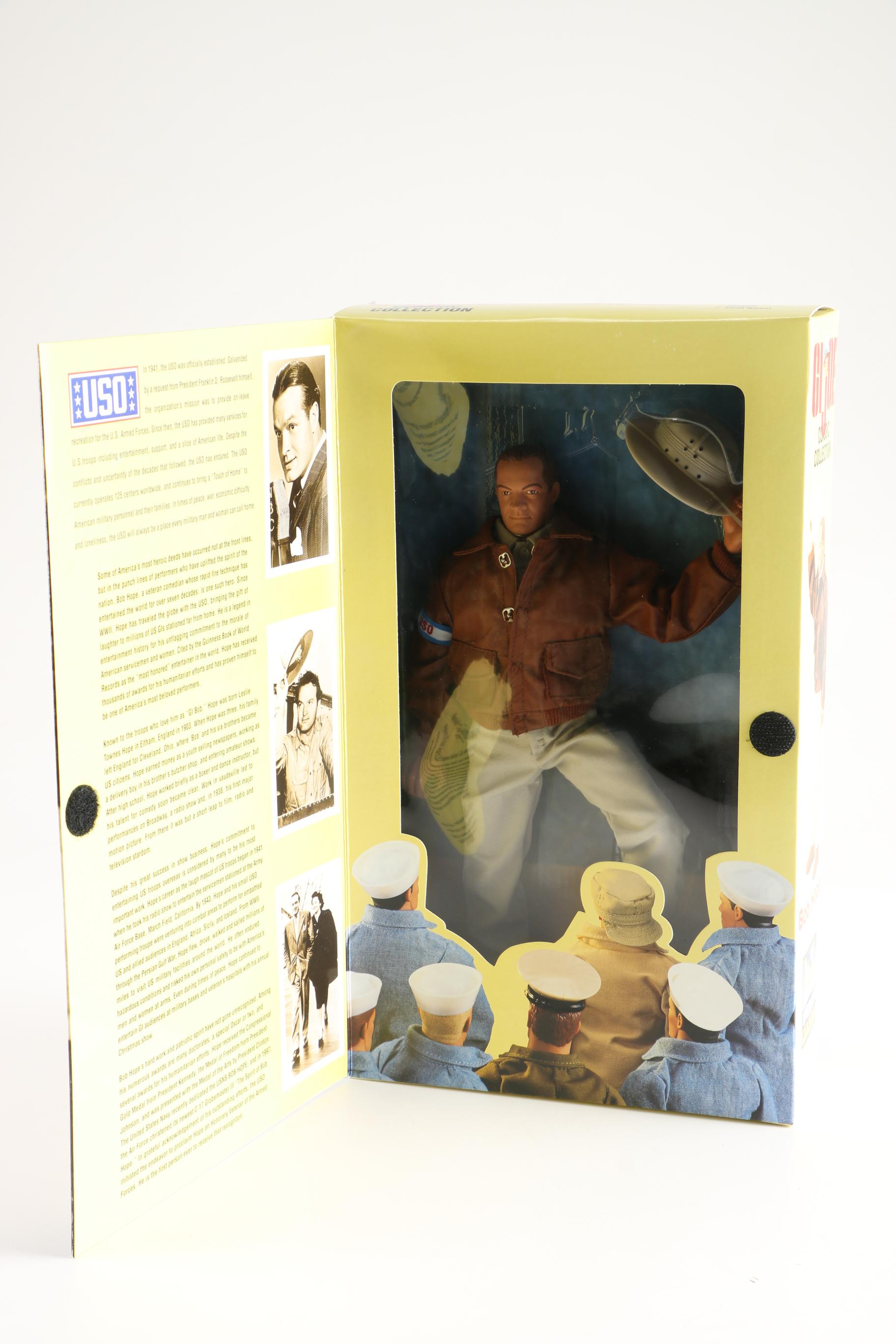 GI Joe Classic Collection Commemorative Bob Hope and Robert L. Crippen Figures