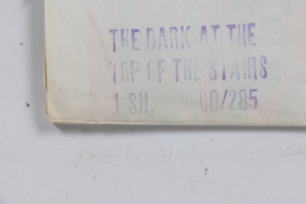 "The Dark at the top of the Stairs" Movie Poster